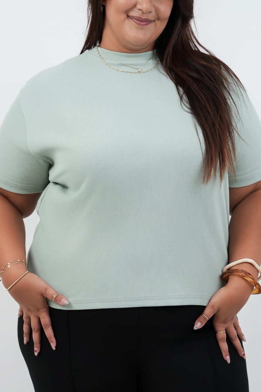 HALF SLEEVES BASIC TOP