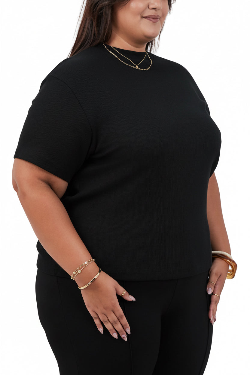 HALF SLEEVES BASIC TOP