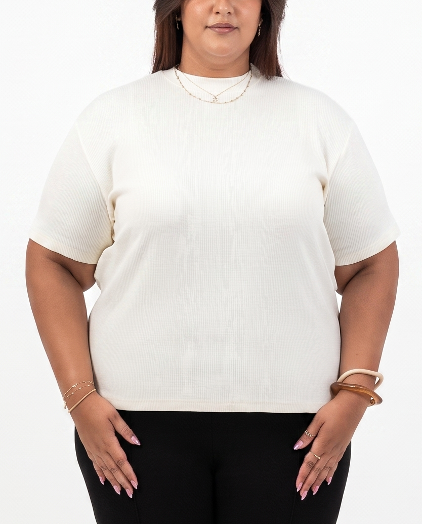 HALF SLEEVES BASIC TOP