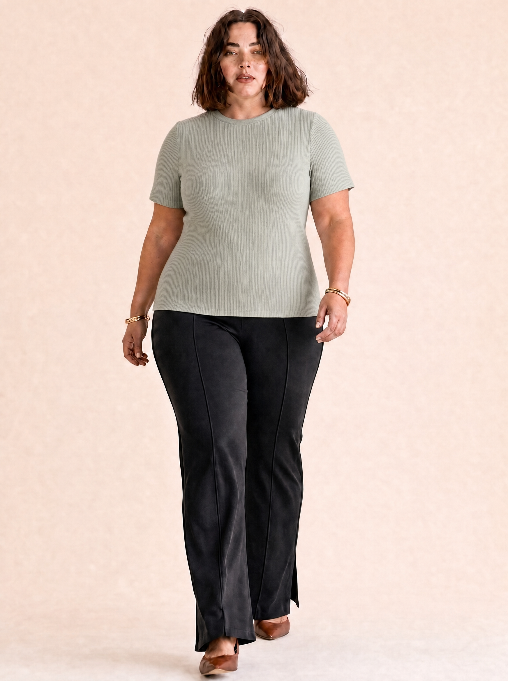 HALF SLEEVES BASIC TOP