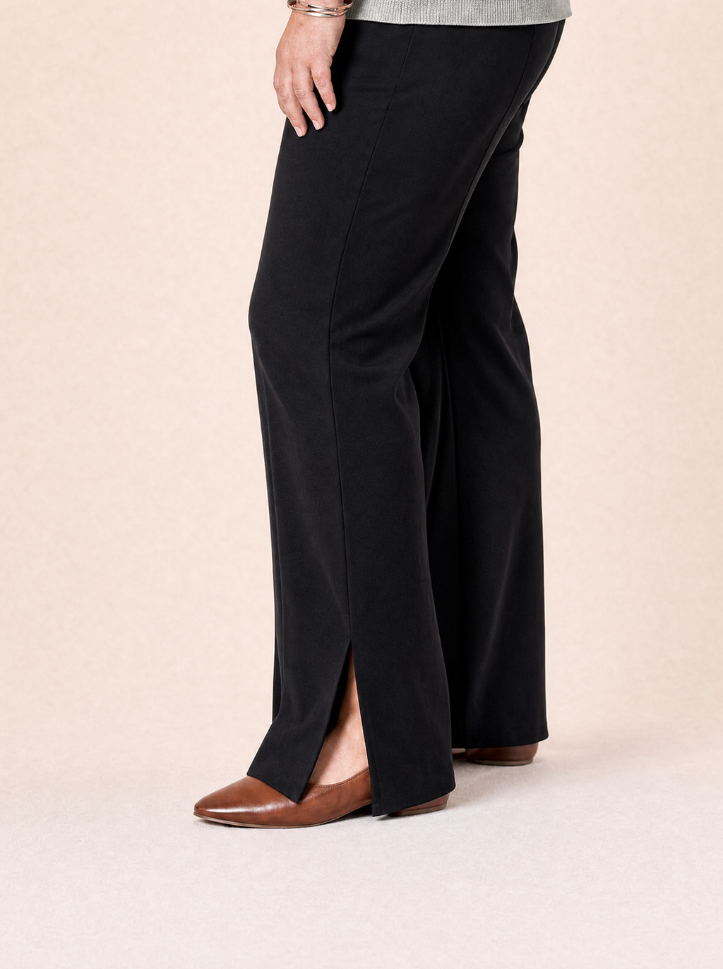 HIGH WAIST FLARE PANTS