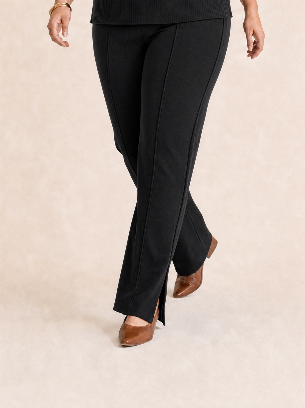 HIGH WAIST FLARE PANTS